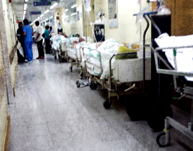 Foto de las Urgencias del Hospital Virgen de la Salud de Toledo, publicado en elplural.com